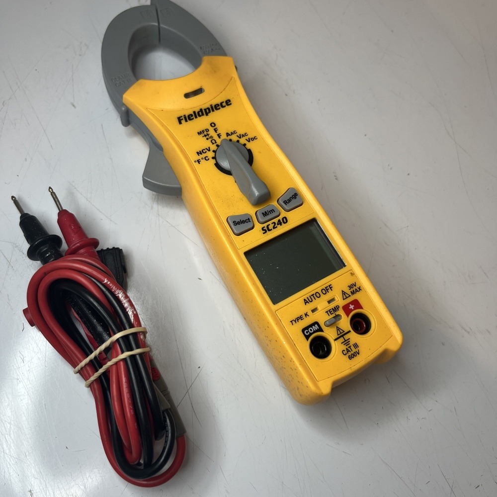 Fieldpiece SC240 True RMS Clamp Meter - Picture 3 of 9